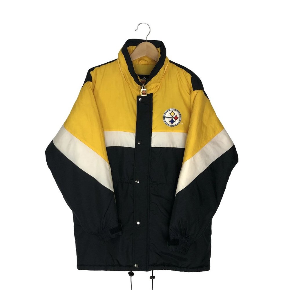 Vintage Pittsburgh Steelers Logo Insulated Coat